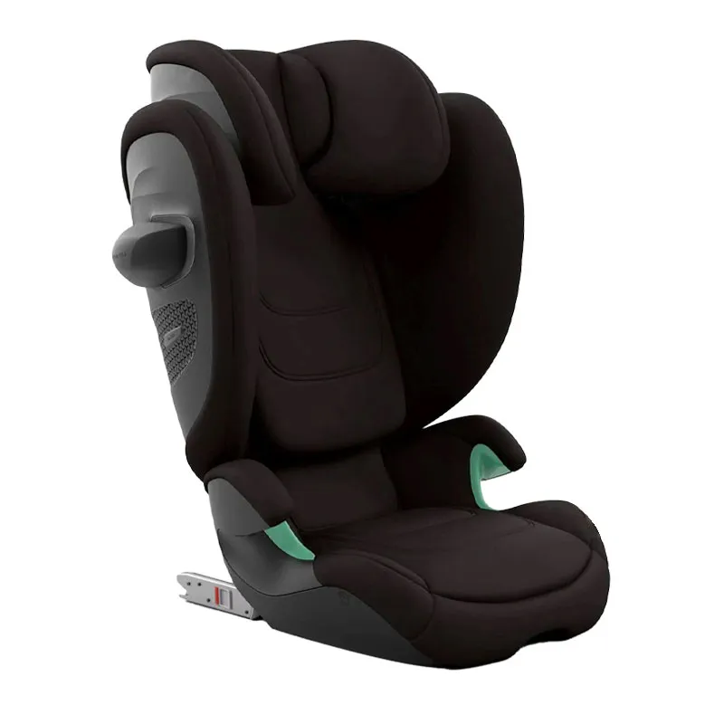 Cybex Solution G i-Fix turvavyöistuin, korkea musta selkänoja ja sivutörmäyssuojat